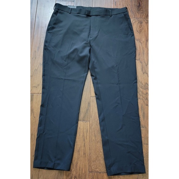 Van Heusen Other - NWT Van Heusen Men's Flex Slim Fit Black Dress Pants 38W X 30L